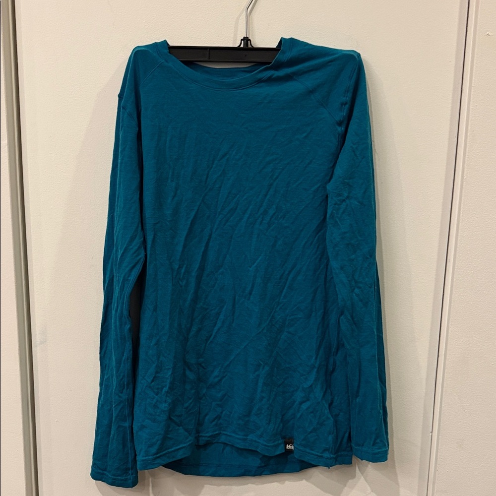 REI Teal Long Sleeve kid’s shirt